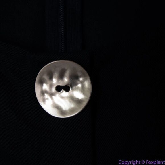 NEW Eloquii black Cropped Jumpsuit with Button Front, 20 - Picture 9 of 16